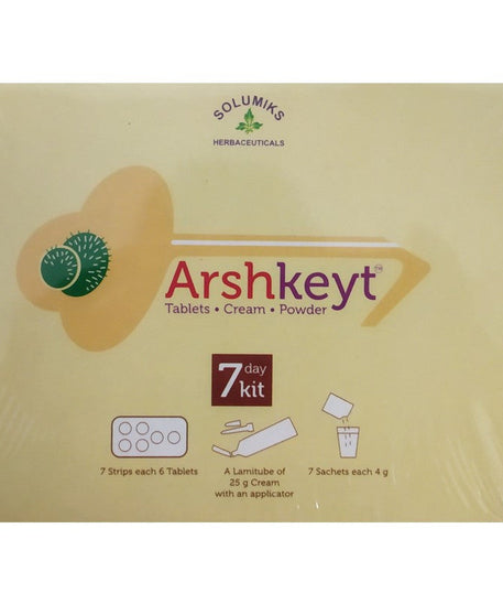 Arshkeyt Kit - Tablets. Cream, Powder -  Solumiks - Medizzo.com