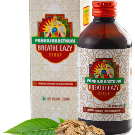 Breathe eazy syrup 200ml -  Pankajakasthuri - Medizzo.com