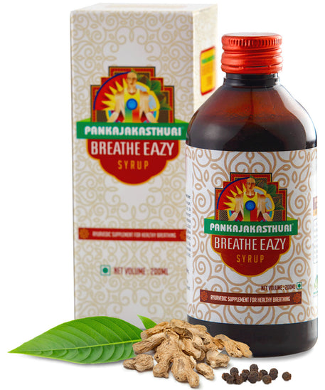 Breathe eazy syrup 200ml -  Pankajakasthuri - Medizzo.com