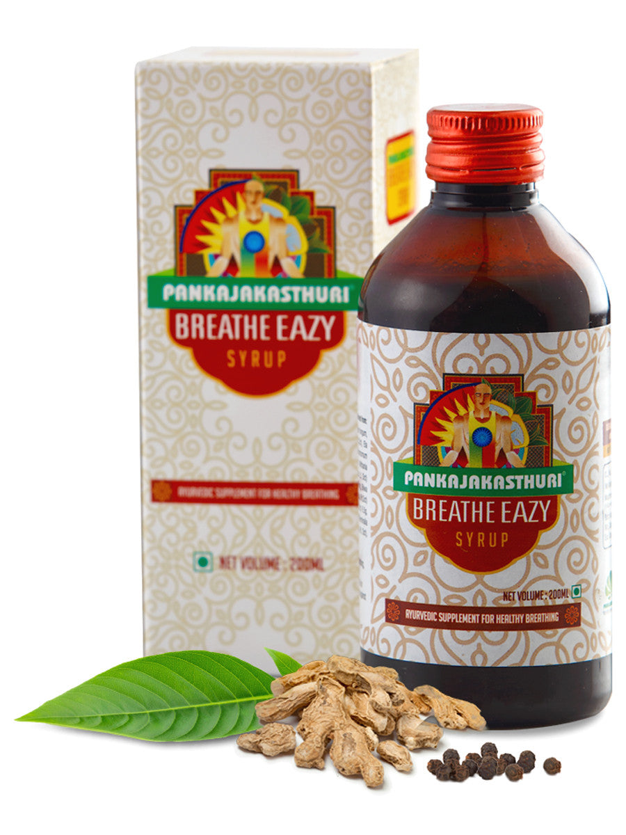 Breathe eazy syrup 200ml -  Pankajakasthuri - Medizzo.com