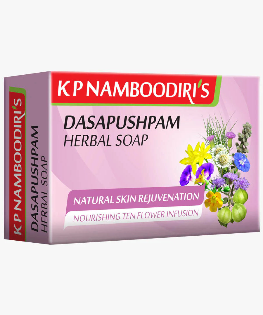 KP Namboodiri Dasapushpam Herbal Soap - 75gm -  KP Namboodiri - Medizzo.com