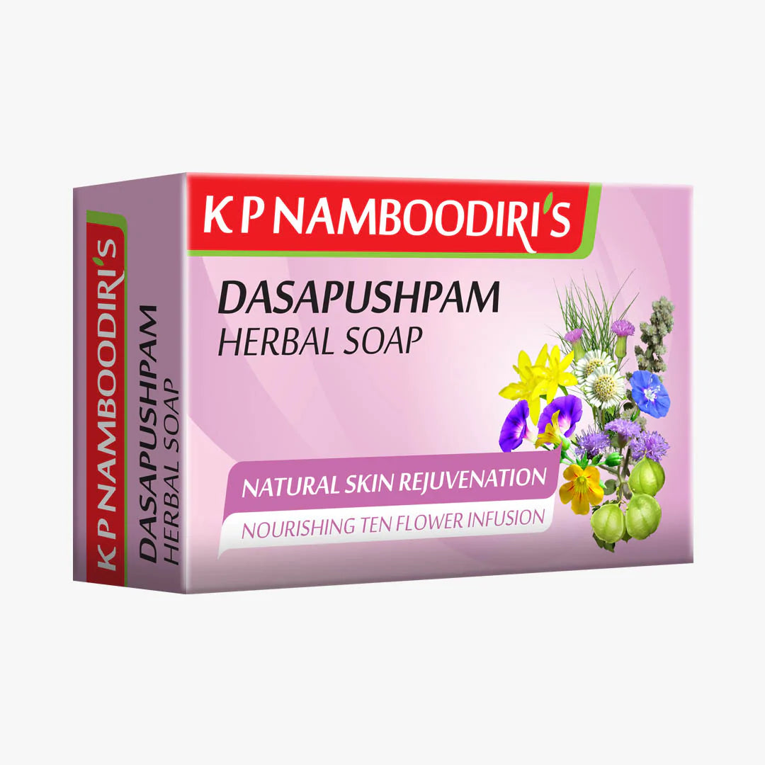 KP Namboodiri Dasapushpam Herbal Soap - 75gm -  KP Namboodiri - Medizzo.com