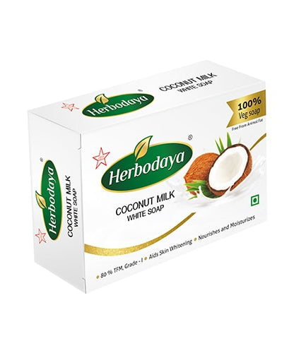 Herbodaya Coconut Milk Soap 75gm -  Herbodaya - Medizzo.com