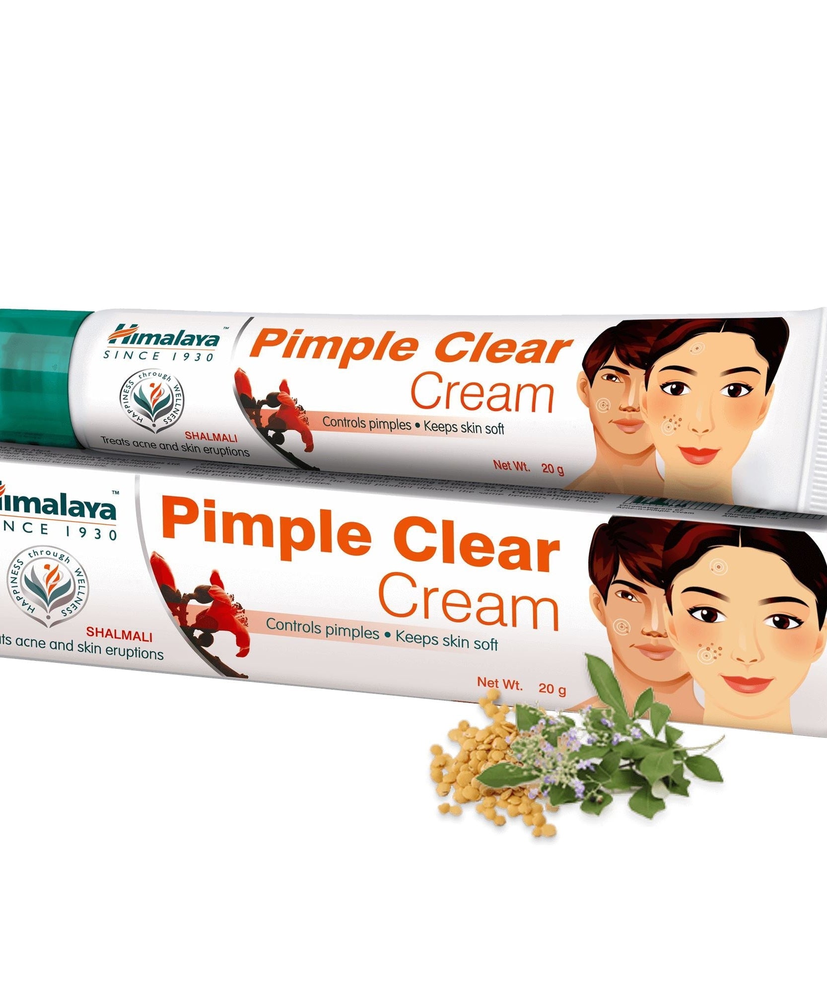 Himalaya pimple clear cream 20gm -  Himalaya - Medizzo.com