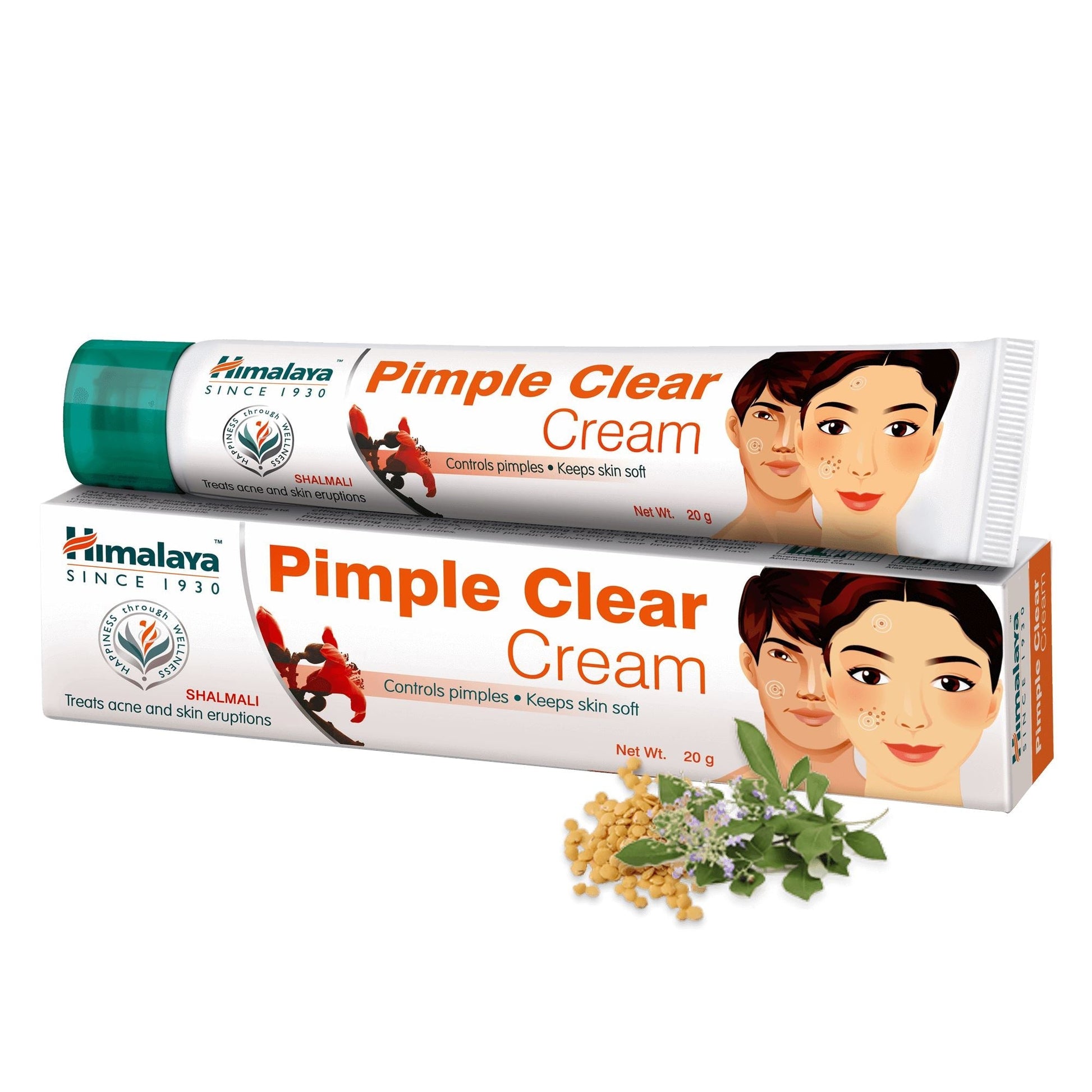 Himalaya pimple clear cream 20gm -  Himalaya - Medizzo.com
