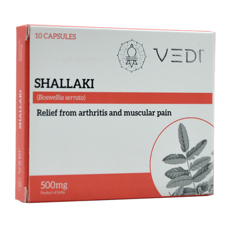 Vedi Shallaki Capsules - 10Capsules -  Vedi Herbals - Medizzo.com
