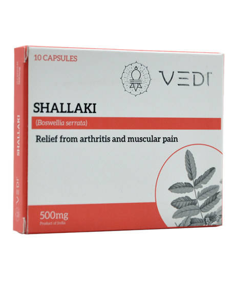 Vedi Shallaki Capsules - 10Capsules -  Vedi Herbals - Medizzo.com