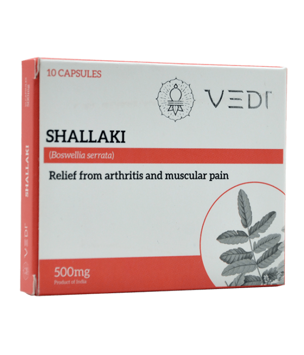 Vedi Shallaki Capsules - 10Capsules -  Vedi Herbals - Medizzo.com