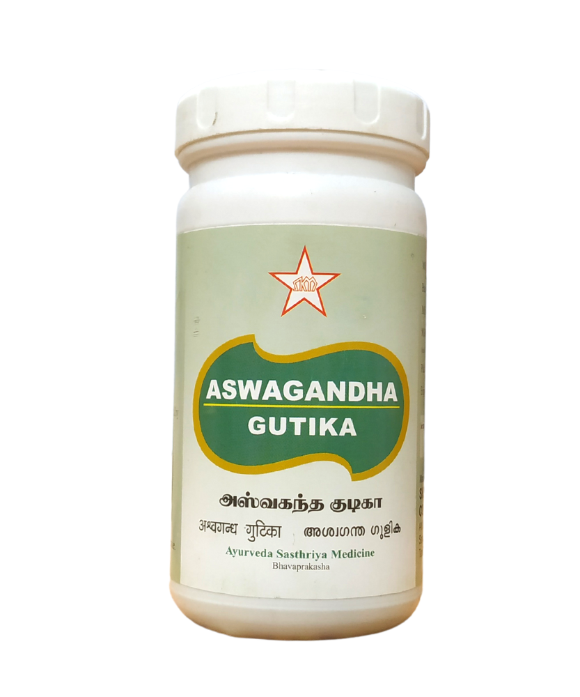 SKM Ashwagandha Gutika - 500Tablets -  SKM - Medizzo.com