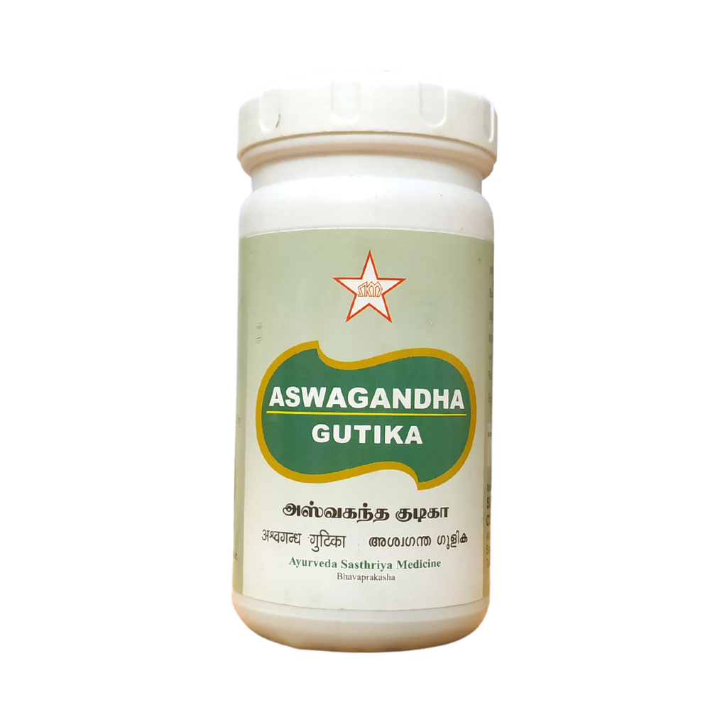 SKM Ashwagandha Gutika - 500Tablets -  SKM - Medizzo.com