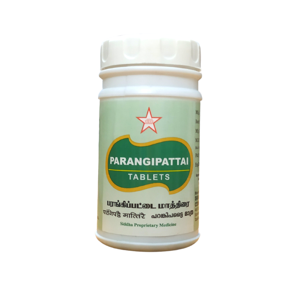 Parangipattai Tablets - 100Tablets -  SKM - Medizzo.com