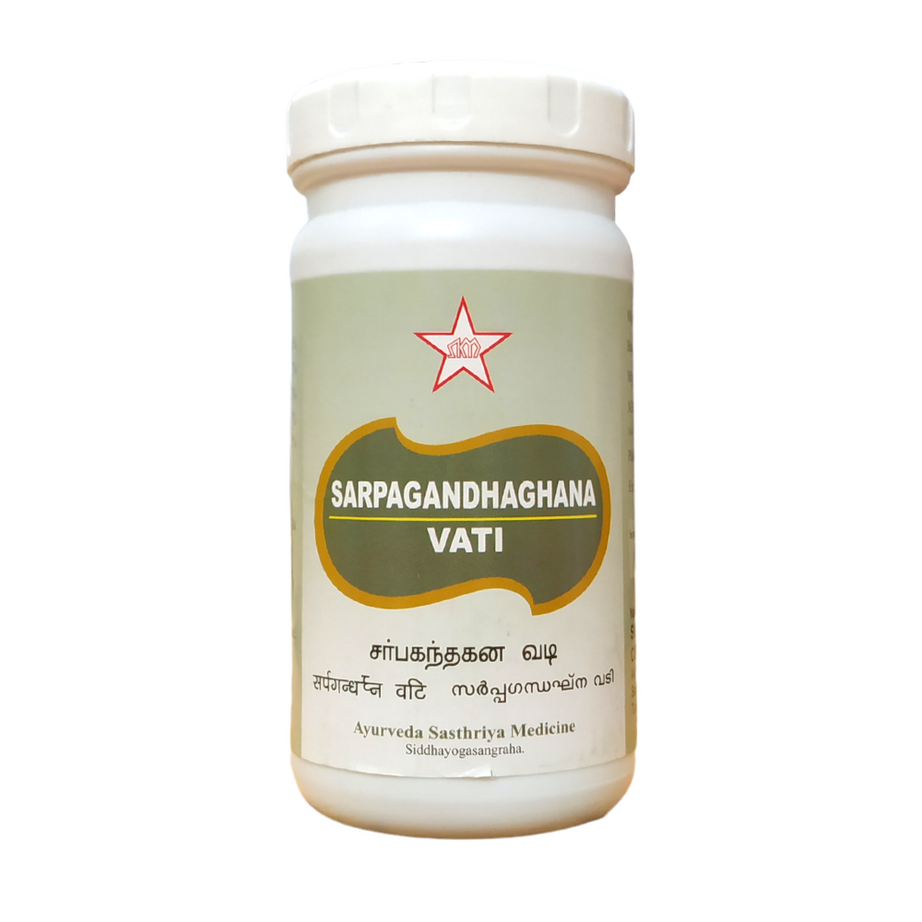 Sarpagandhan Vati Tablets - 100Tablets -  SKM - Medizzo.com